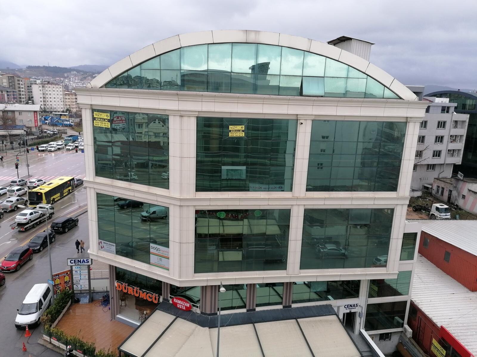 Cenas İş Merkezi kuşbakışı